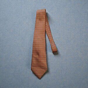 BURBERRYS Men's Vintage Yellow Red Neck Tie